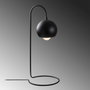 Opviq Yılan - NT - 121 Lámpara de mesa negra